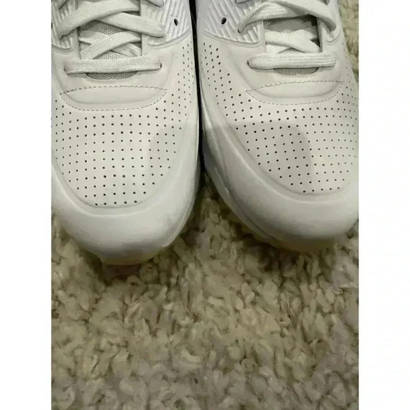 Nike Air Max 90 Men’s White Size 12 - Pristine Condition - Picture 3 of 7